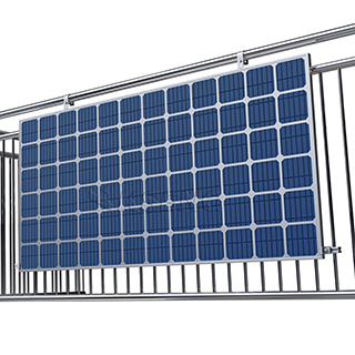 EU Warehouse Verstellbare Aluminium-Solar-Balkonhalterung