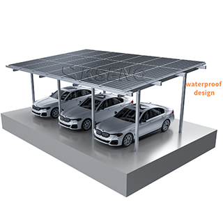 Wasserdichtes, hochfestes Aluminium-Solar-Carport-System