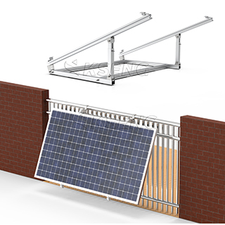 Eu Stock Verstellbare Aluminium-Solarhalterung, Balkon-Solarhalterung