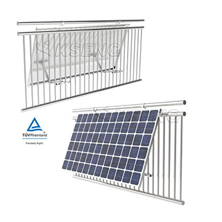 Eu Stock Verstellbare Aluminium-Balkon-Solarpanel-Halterung