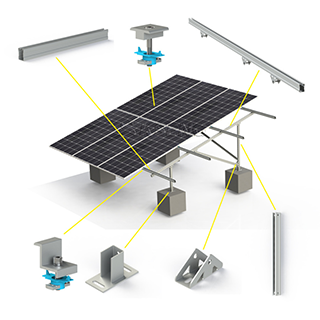 Großhandel für Solar-Bodenmontagesysteme aus hochfestem Kohlenstoffstahl