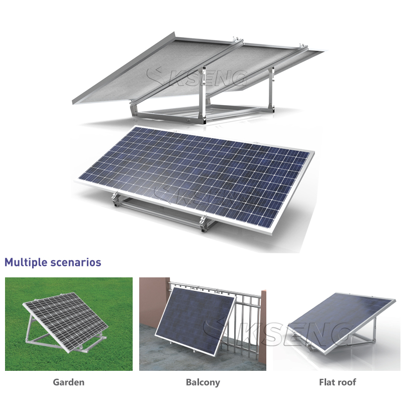 einfache Solarhalterung