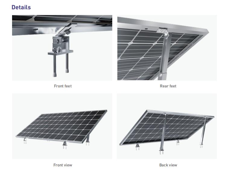 verstellbare Solarhalterung