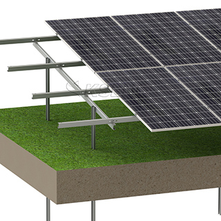 Hersteller Stahl-Solar-PV-Panel-Bodenmontagehalterungen Struktur