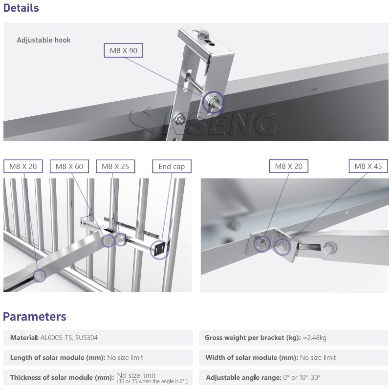 Balkon Easy Solarhalterung (2)