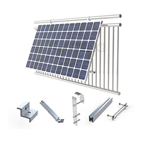 Eu Stock Verstellbare Aluminium-Balkon-Solarpanel-Halterung