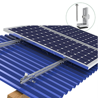 OEM Easy Install L-Fuß-Lösung für Metalldach-Solarmontagesysteme