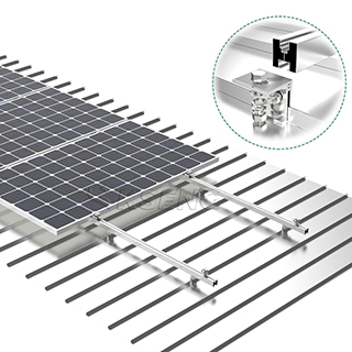 OEM-Metalldach-Aluminium-Solarblechdach-Montagesystem