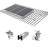 OEM-Metalldach-Aluminium-Solarblechdach-Montagesystem