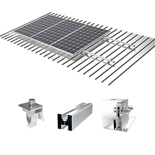 OEM-Metalldach-Aluminium-Solarblechdach-Montagesystem