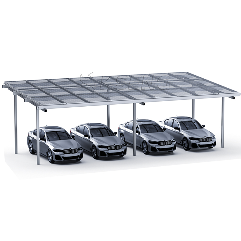 OEM-kundenspezifischer wasserdichter Solar-Carport aus Aluminium 